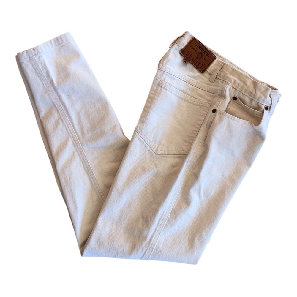 Vintage Women’s Levi Cream Denim Jeans
